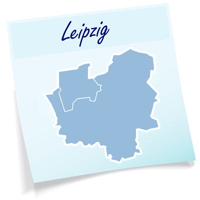 Kartographie Karte Leipziger Land